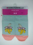 Укороченные носки с рисунком в виде дерзких бананов