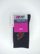 MF носки с высокой резинкой и вышивкой в виде розы