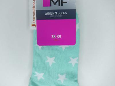 MF укороченные женские носки с рисунком в виде звезд
