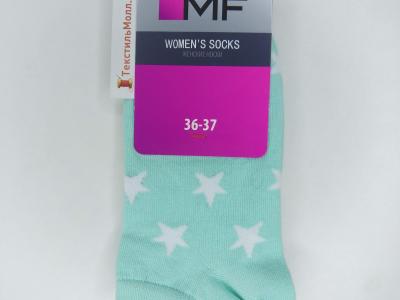 MF женские укороченные носки со звездами